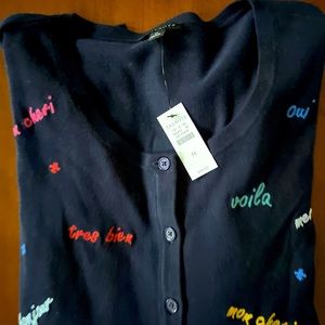 Talbot French cardigan